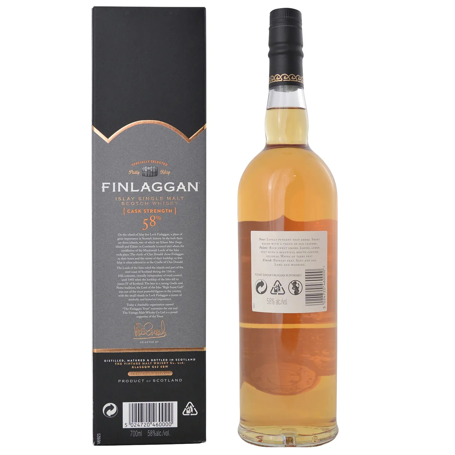 Finlaggan Islay Single Malt Cask Strength 700ml | Whiskypedia