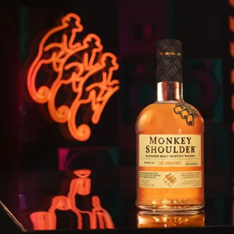 Everything remixed but the recipe: Award-winning* Monkey Shoulder whisky, the 100% malt whisky made for mixing, reveals a fresh new look and feel to its bottle, including a bold refresh of the label and a lighter bottle - up to 25%** in glass reduction.