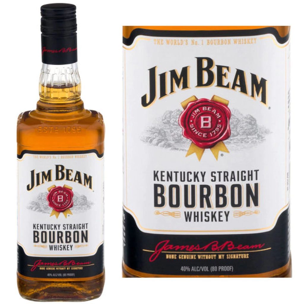 Jim Beam white 750ml Whiskypedia