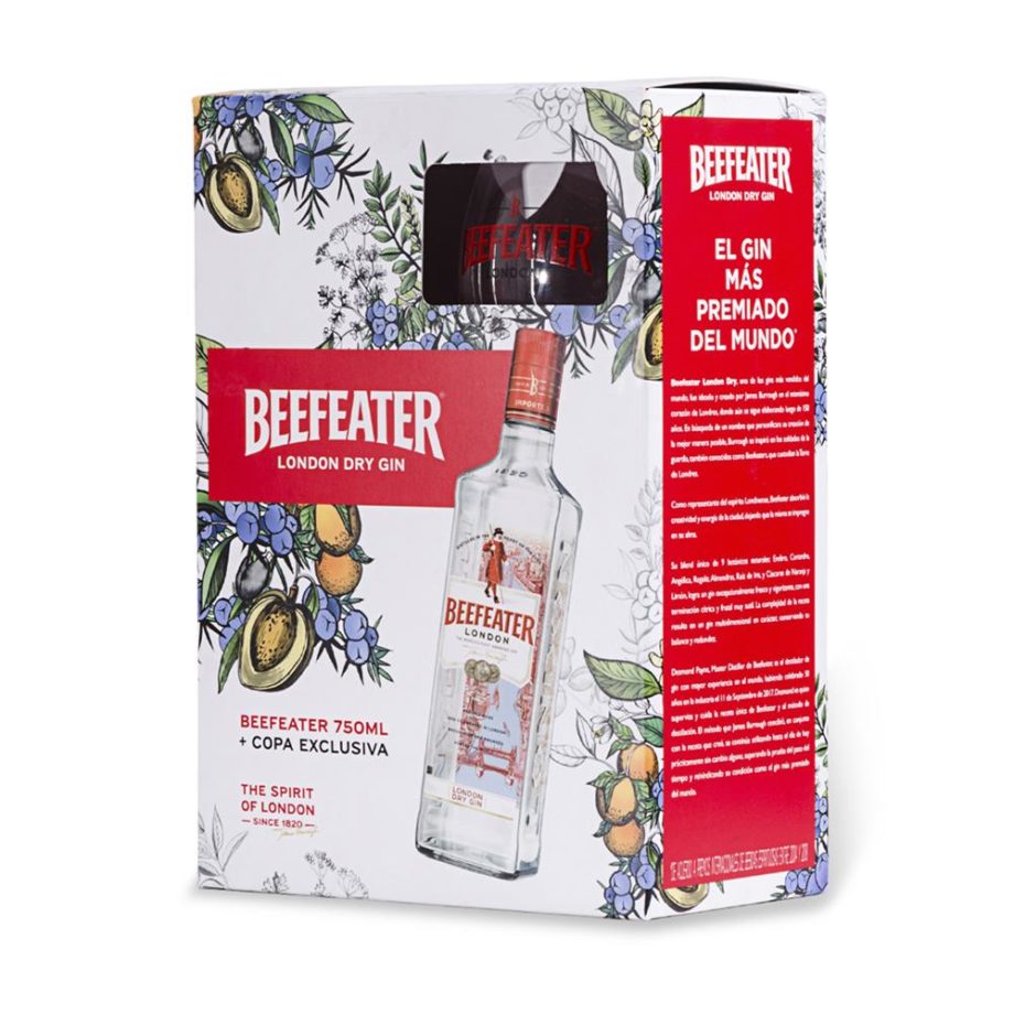 Beefeater 750ml + Copón con estuche | Whiskypedia