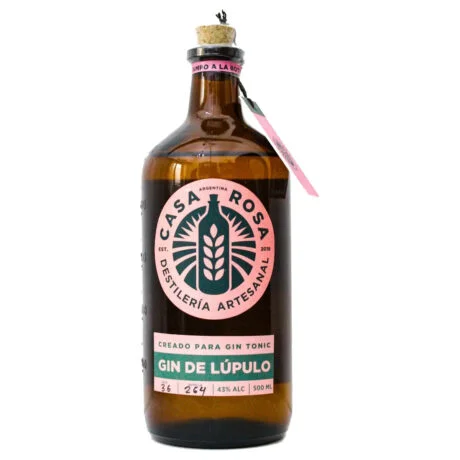 Casa Rosa gin de lupulo