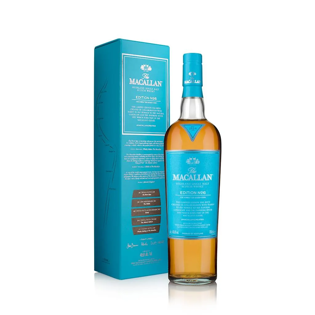ウイスキー The Macallan Edition No. 6 700ml 48% Macallan Edition N°6 700ml | Whiskypedia