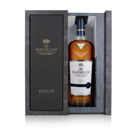 Macallan Estate-Pack-Open-with-Bottle-700ml
