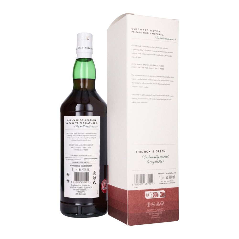 Laphroaig PX Cask 1000ml | Whiskypedia