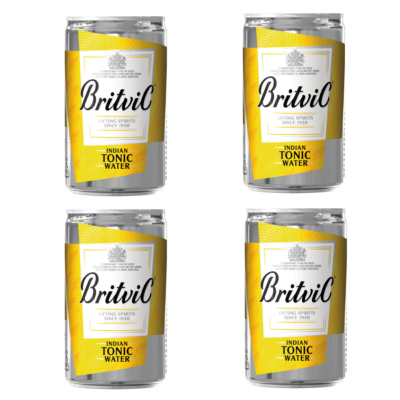 Britvic Indian Tonic Water Pack (4 latas de 150ml)