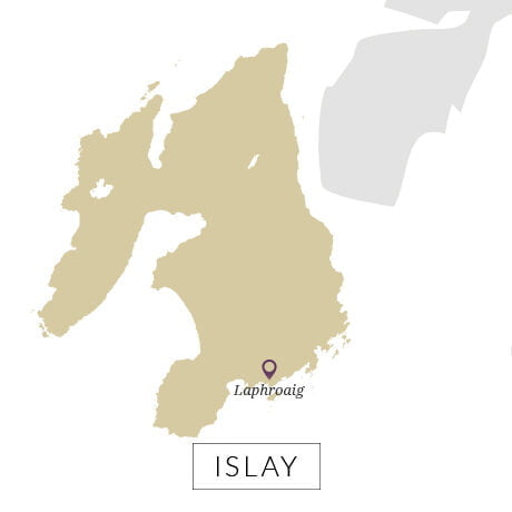 Laphroaig map