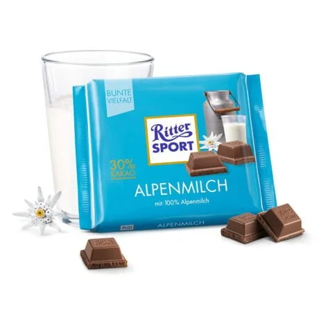 Ritter Sport con leche 1