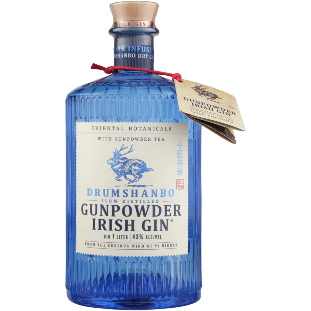 DRUMSHANBO Gunpowder Irish Gin 1000ml | Whiskypedia