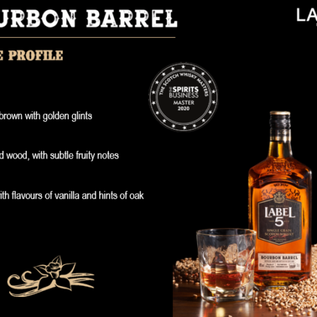 Label-5-Single Grain Bourbon Barrel 1