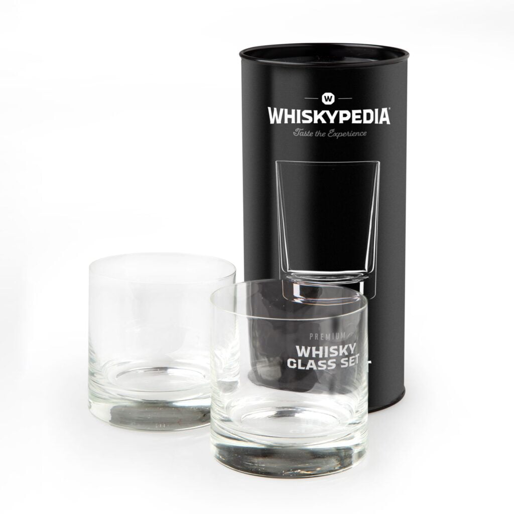 Premium Set 2 vasos de whisky cristal en tubo | Whiskypedia