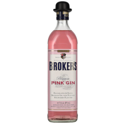 Broker’s Pink Gin 700ml (40%)