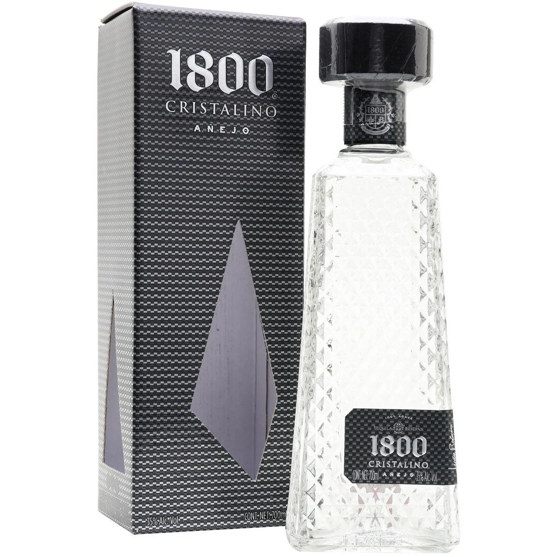 Tequila 1800 Cristalino A ejo 700ml Whiskypedia