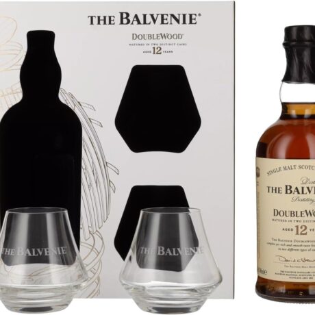 The Balvenie double wood 12 años 700ml con 2 vasos 3