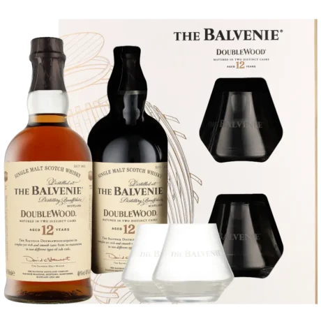 The Balvenie double wood 12 años 700ml con 2 vasos 3