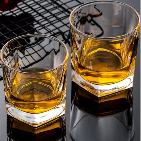 vaso whisky base pentagonal 6