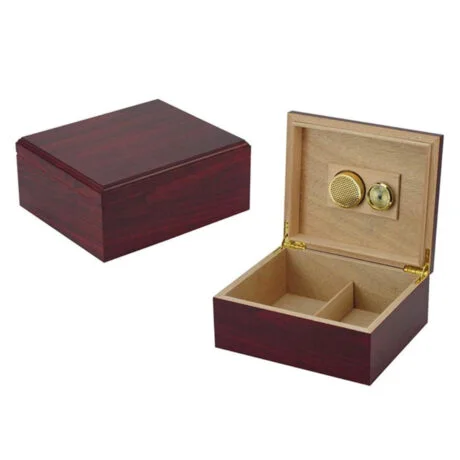 Humidor para 25 cigarros con Higrómetro final