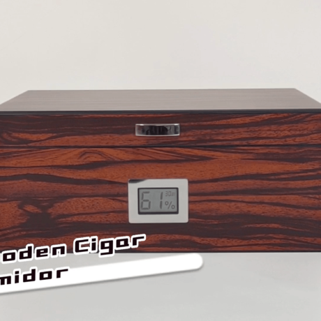 Humidor para 50 cigarros con Higrómetro 1