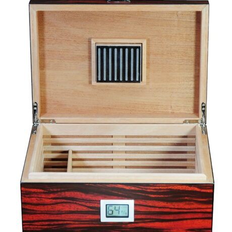 Humidor para 50 cigarros con Higrómetro 2