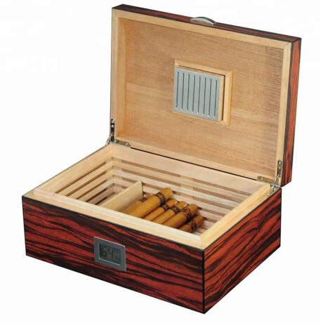 Humidor para 50 cigarros con Higrómetro 3