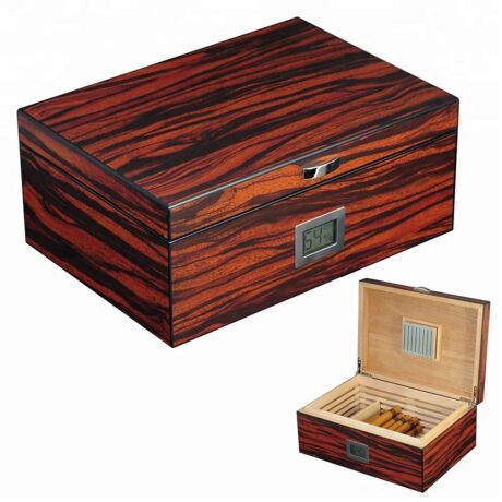 Humidor para 50 cigarros con Higrómetro final