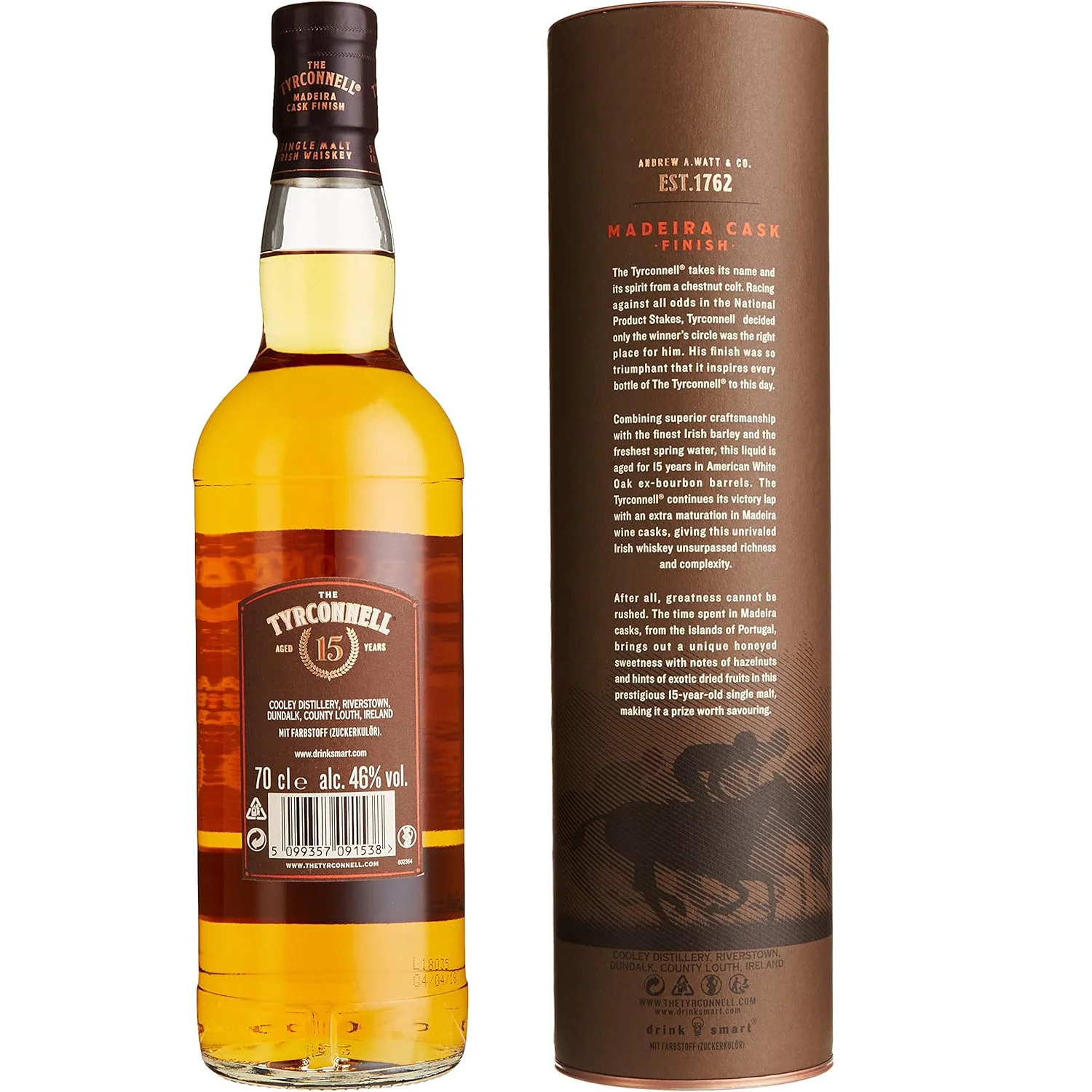 Tyrconnell ティアコネル 15年 マディラカスク フィニッシュ