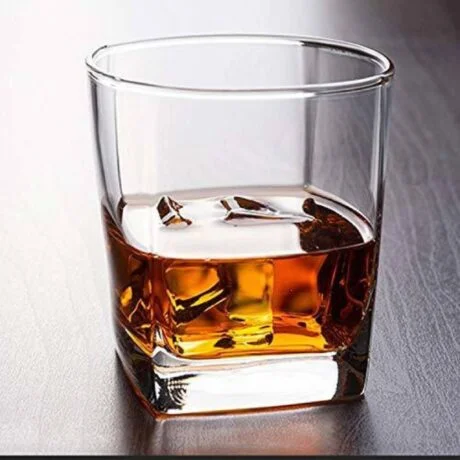 Vaso Whisky base cuadrada 290ml 10