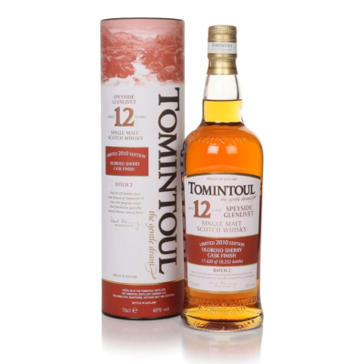 Tomintoul 12 años Oloroso Sherry Finish 700ml