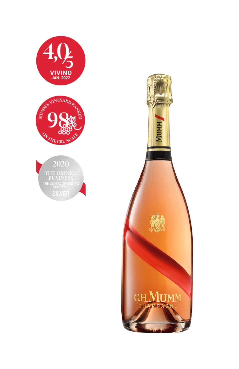 Mumm Champagne Rosé 1