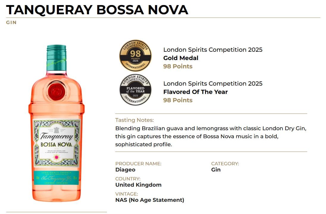 Tanqueray Bossa Nova 1