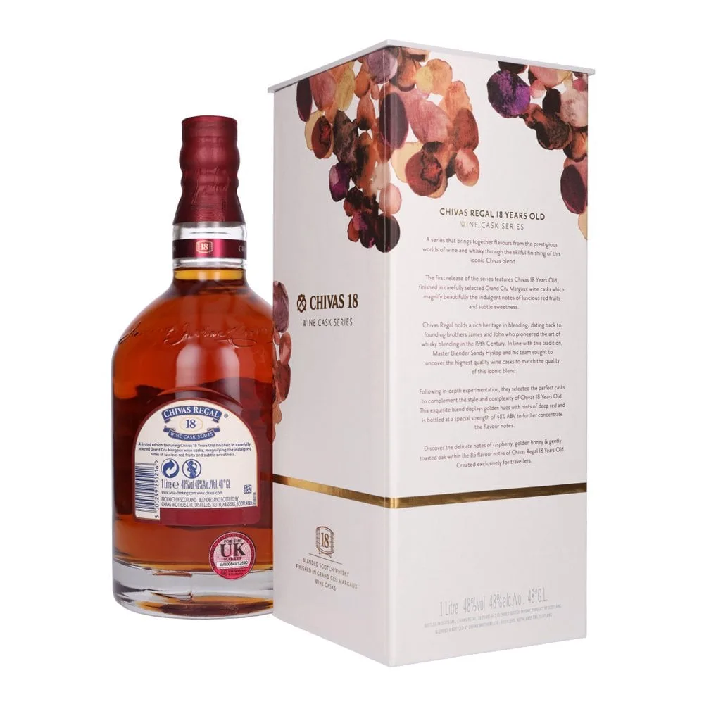 Chivas Regal 18 años Wine Cask 1000ml | Whiskypedia