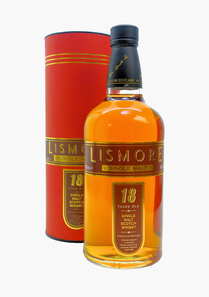 LISMORE 18 años Speyside single malt 750ml 1