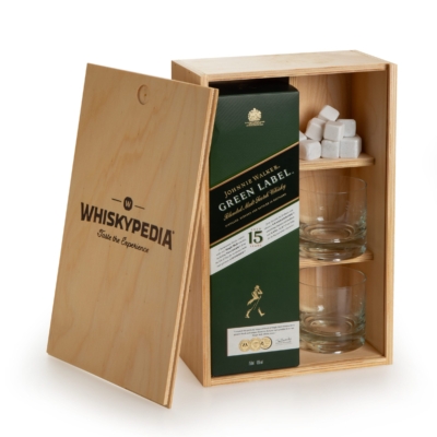 Whisky Box Johnnie Walker Green Label 15 años