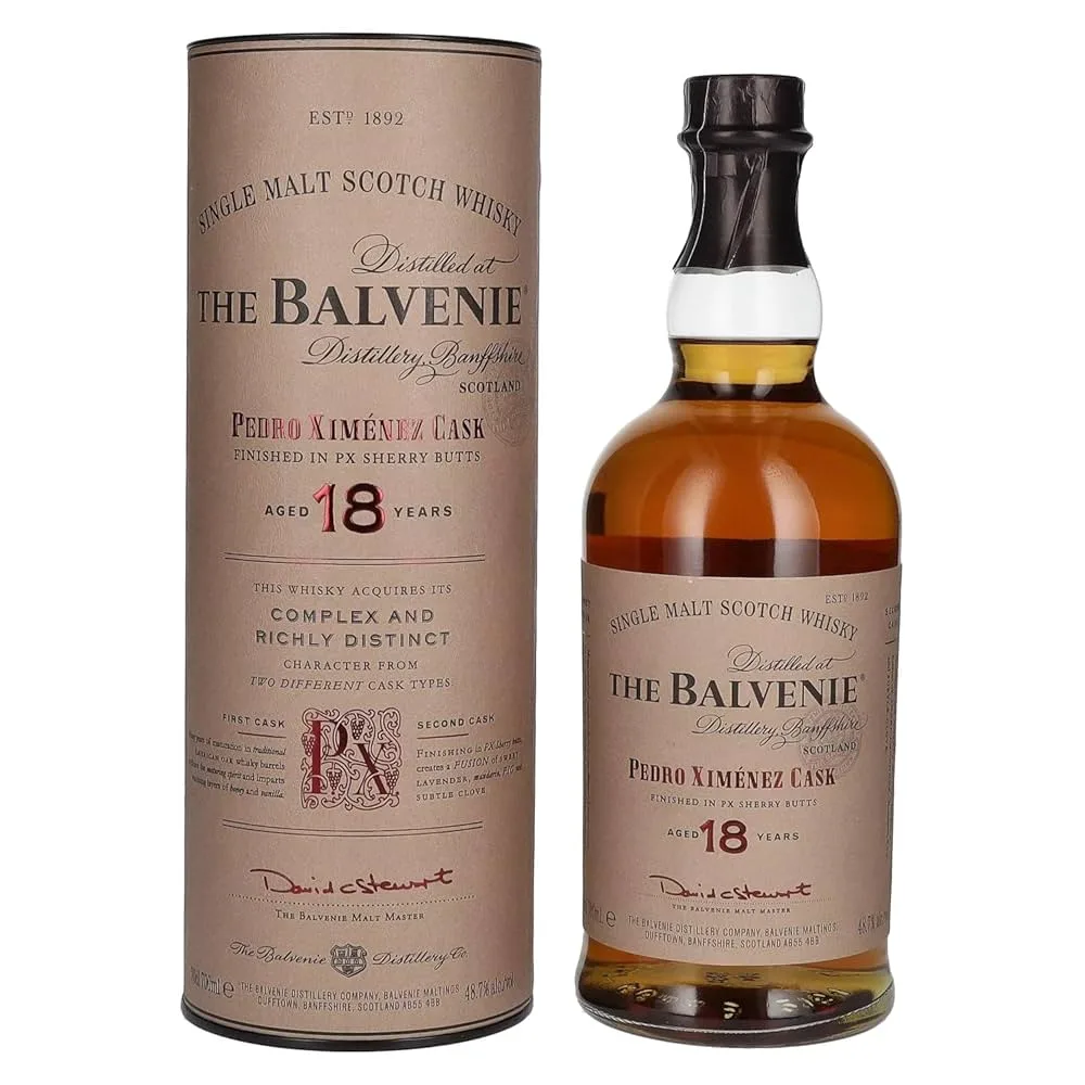 The Balvenie 18年 Pedro Ximénez Cask The Balvenie 18 años Pedro Ximénez Cask 700ml | Whiskypedia