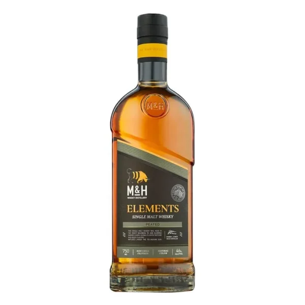 M&H Elements Peated 700ml | Whiskypedia