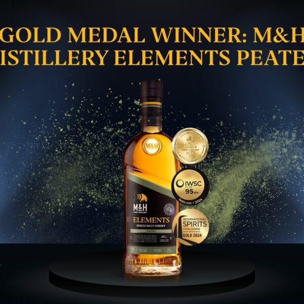 M&H Elements Peated 700ml | Whiskypedia