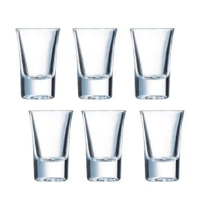 Set de 6 vasos de Shot de 20ml