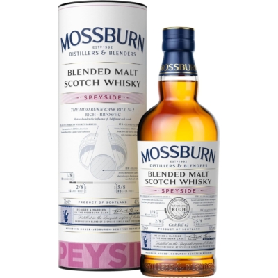 Mossburn Speyside Blended Malt Scotch whisky 700ml