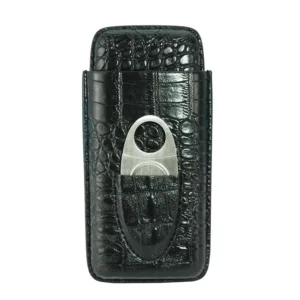 Purera triple color negra con corta cigarro