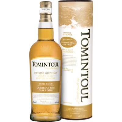TOMINTOUL Carribean Rum cask finish single malt 700ml