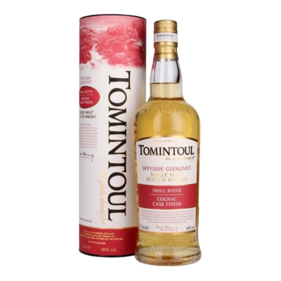 TOMINTOUL Cognac cask finish single malt 700ml