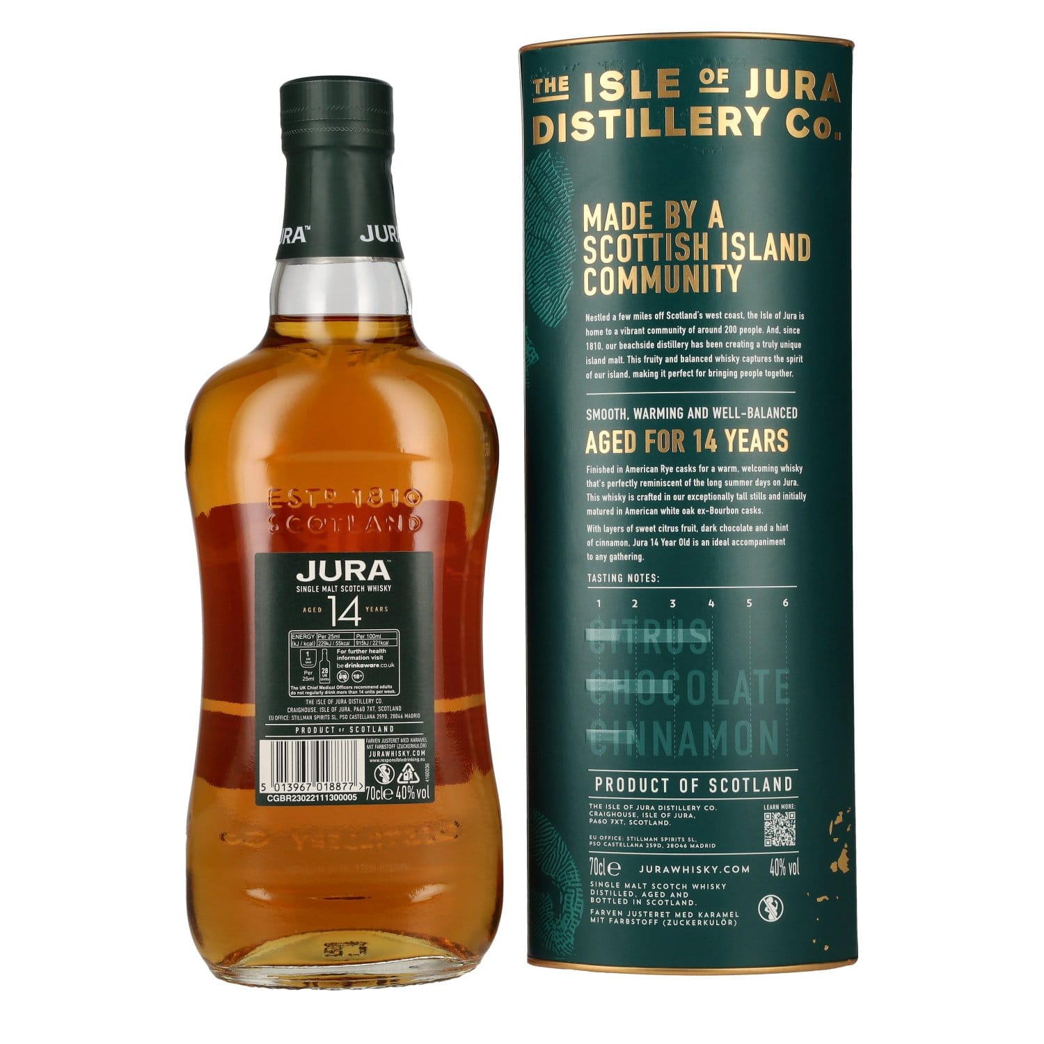 Jura 14 años Rye cask finish 3