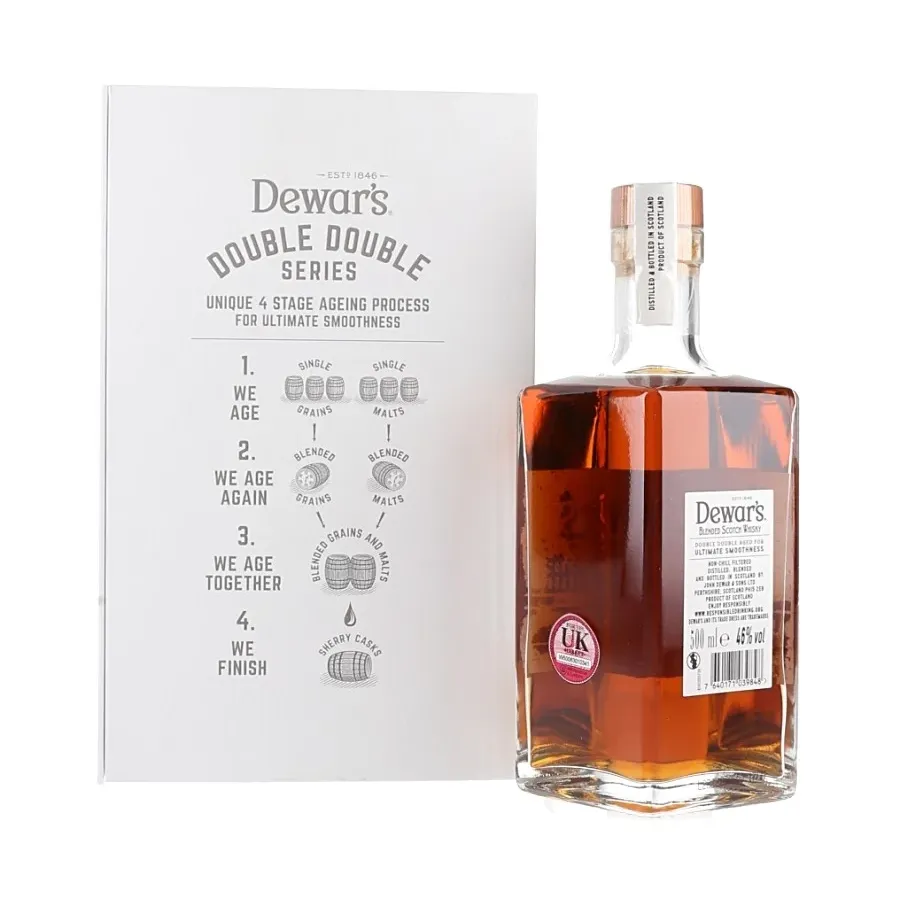 Dewars 20 años 500ml 4