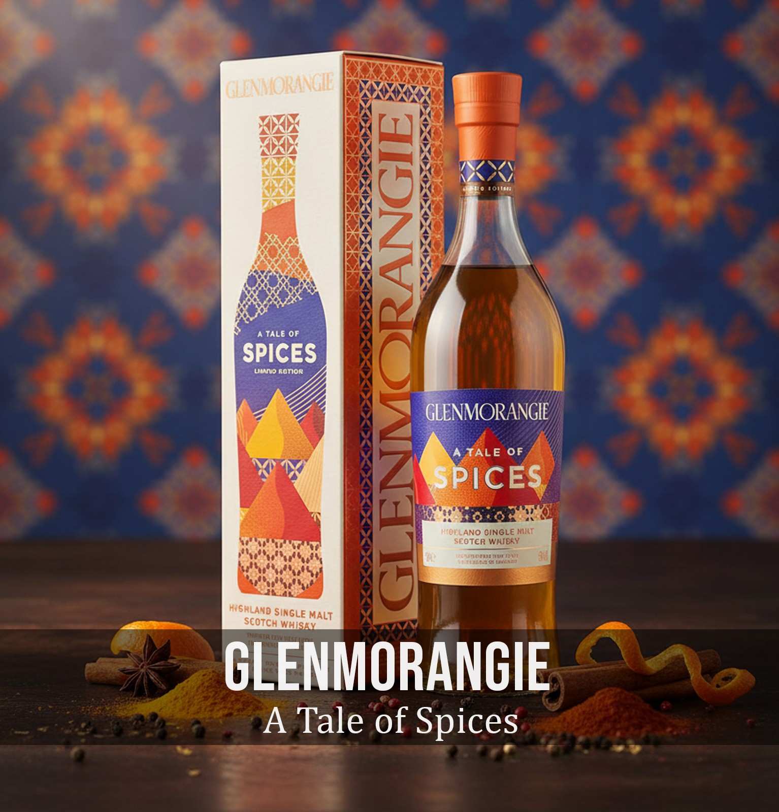 Glenmorangie A Tale of Spices Single Malt Scotch Whisky Glenmorangie A Tale of Spices Single Malt Scotch Whisky