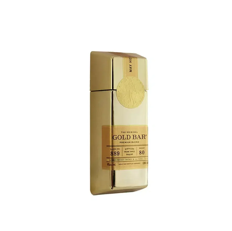 Gold Bar Premium Blended American Whiskey 50ml 3