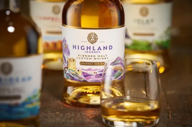 Whisky Blended Malt Highland Journey 5