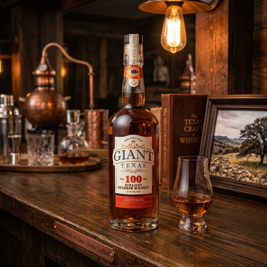 Giant Texas Straight bourbon 100 Proof 2