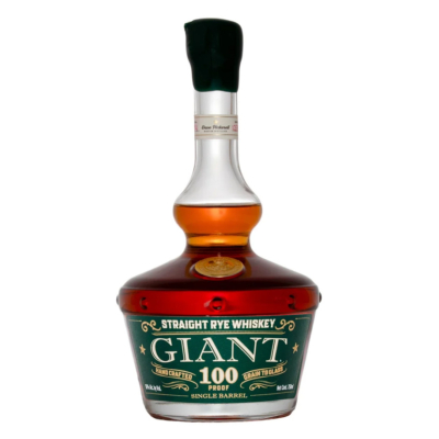 Giant Texas Straight Rye 100 Proof whiskey 750ml